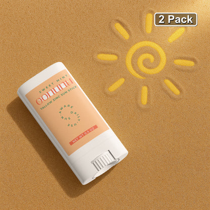 2 Pack Tallow Zinc Sun Stick