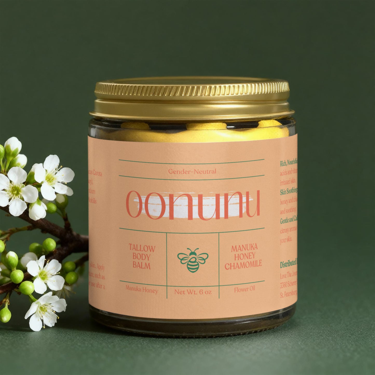Manuka Honey Chamomile Tallow Body Balm