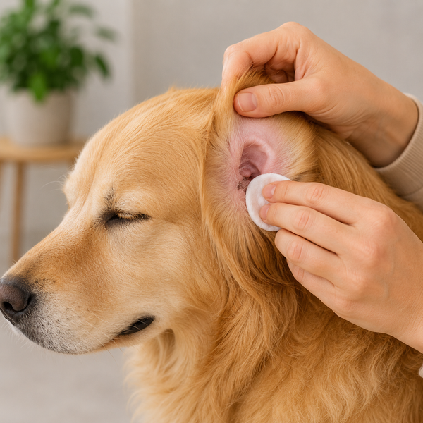 Wipe away excess residue
with a clean cotton pad or cloth
and enjoy a fresher, more
comfortable ear care routine.