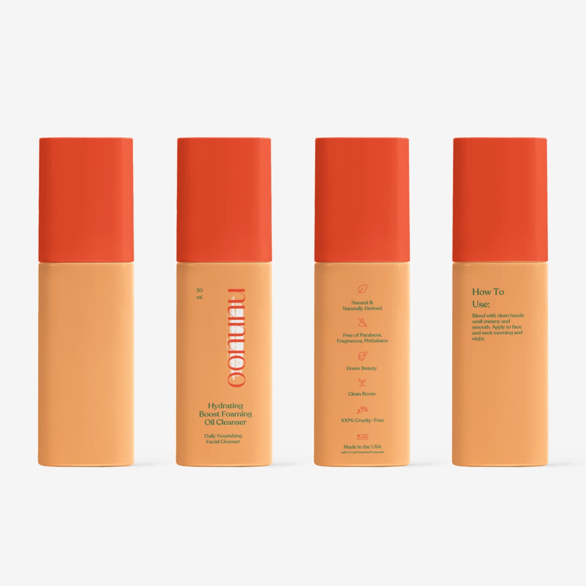 Hydrating Boost Oil Foaming Cleanser - oonunu