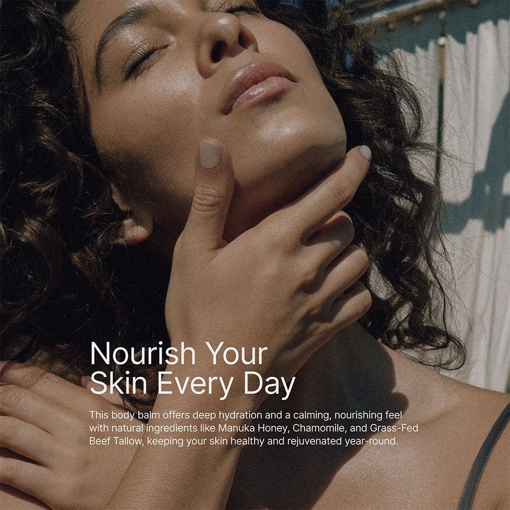 Manuka Honey Chamomile Tallow Body Balm - oonunu