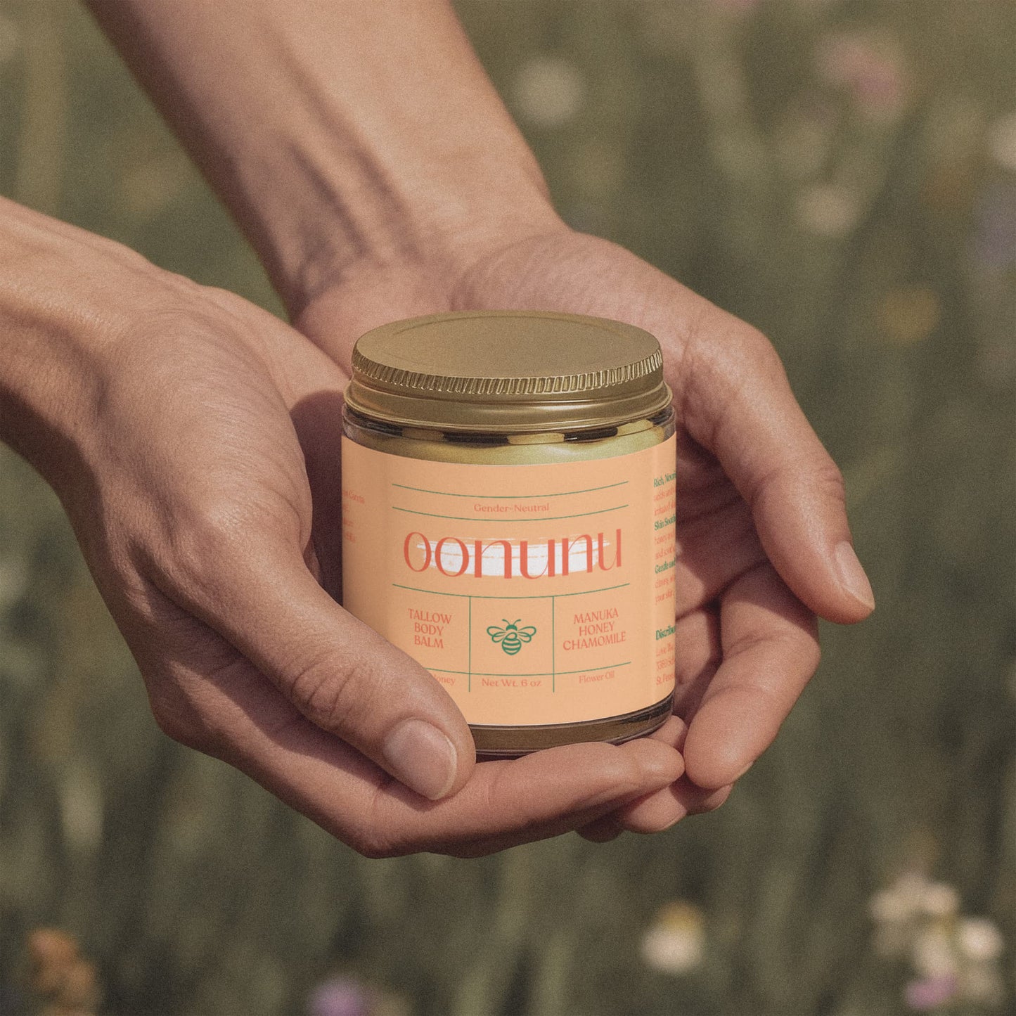 Manuka Honey Chamomile Tallow Body Balm - oonunu