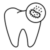 Targets buildup at the source